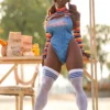 LilyDoll 157cm (5'1.81") K Cup TPE Body & Silicone Head Sex Doll (LD013)